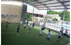 Campo de grama sintética